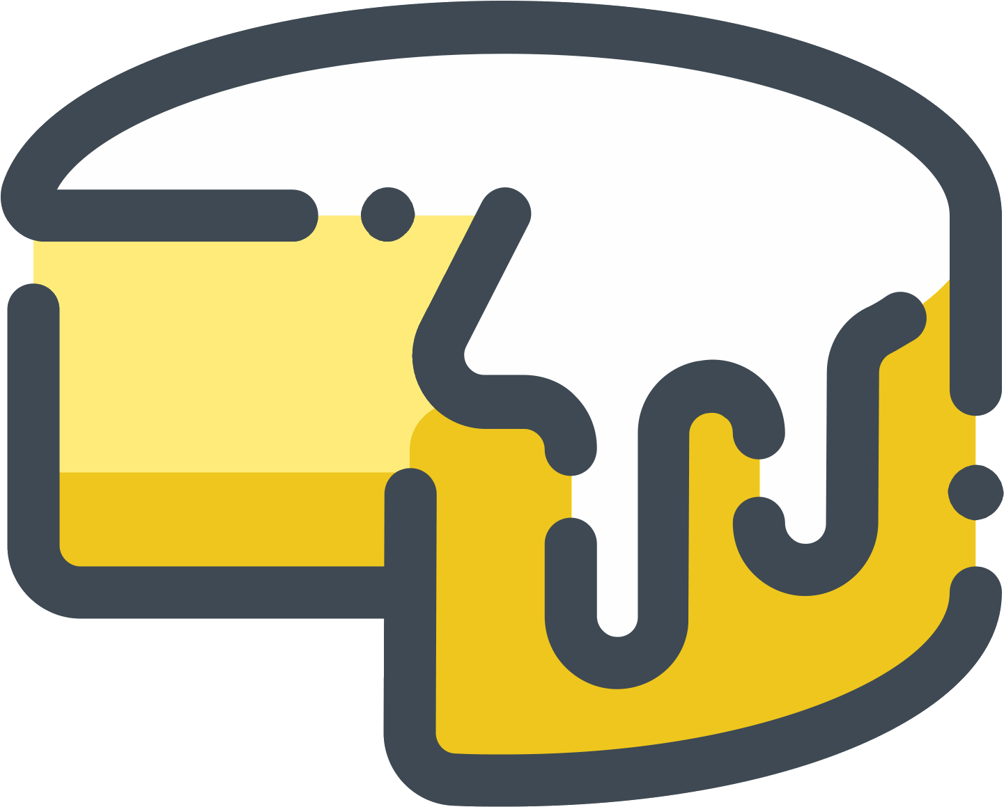 Lemon Cake Icon - Icon Clipart (1600x1600), Png Download