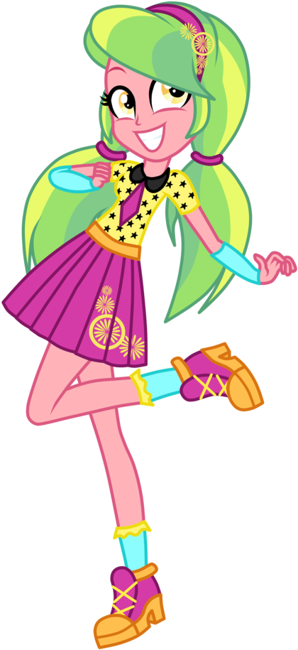 Alternate Universe, Artist - Mlp Eg Lemon Zest Au Clipart (527x1024), Png Download