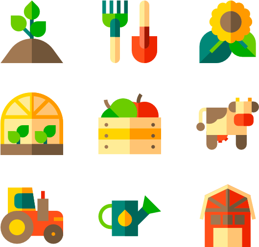 Clip Black And White Download Vegetable Icons Free - Vegetable Garden Icon - Png Download (600x564), Png Download