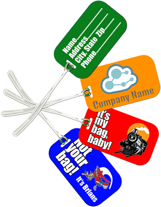 Mardi Gras Medallions - Myfly Tag Personalized Luggage Tag Clipart (600x720), Png Download