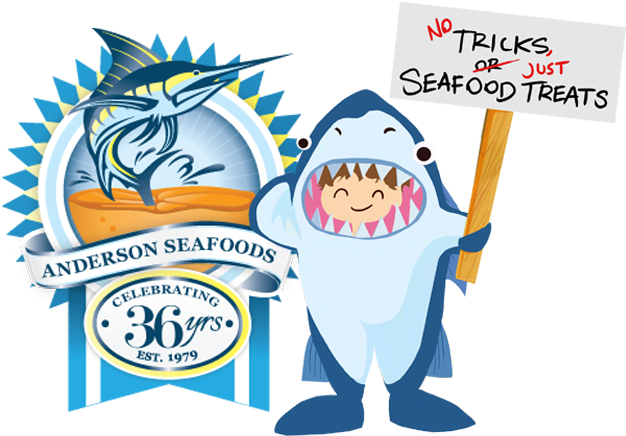 Salmon - Anderson Seafood Clipart (627x507), Png Download