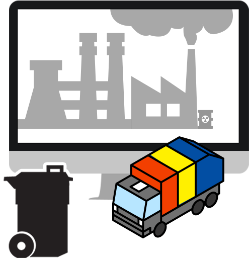 Garbage Clipart Industrial Waste - Waste - Png Download (570x570), Png Download