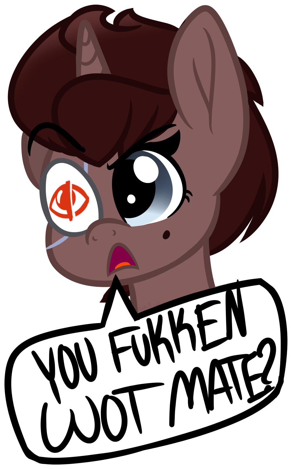 Binkyt11, Beauty Mark, Bust, Derpibooru, Derpibooru - Cartoon Clipart (994x1594), Png Download