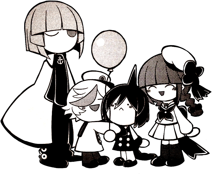 Tumblr O0lja33w571set3eqo2 1280 - Wadanohara And Familiars Clipart (870x720), Png Download