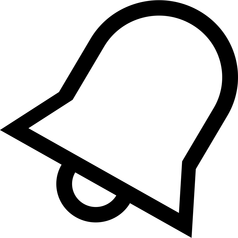 Notification Interface Symbol Svg - Imagenes De La Campana De Youtube Clipart (980x982), Png Download