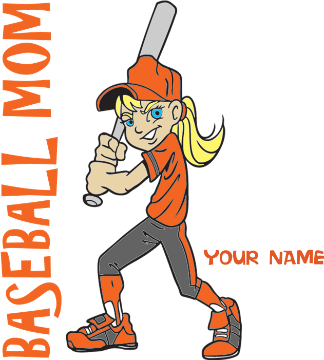Favorite - Personalized Baseball Mom Throw Blanket Clipart (700x700), Png Download
