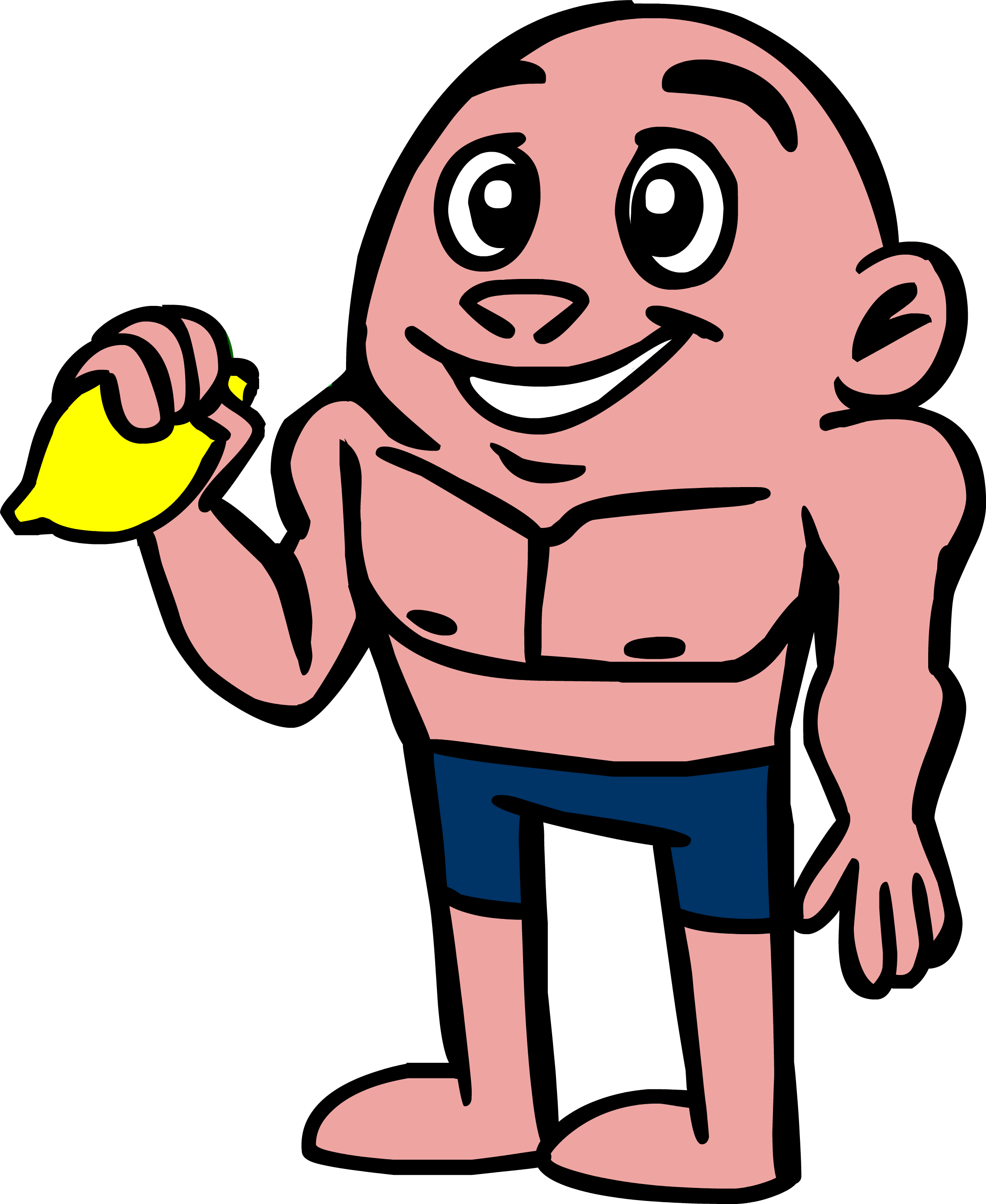 Personal Trainers And Time Management - Personal Trainer Clipart (2268x2771), Png Download