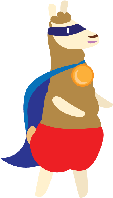 Supply Chain Superhero Status - Cartoon Clipart (612x792), Png Download