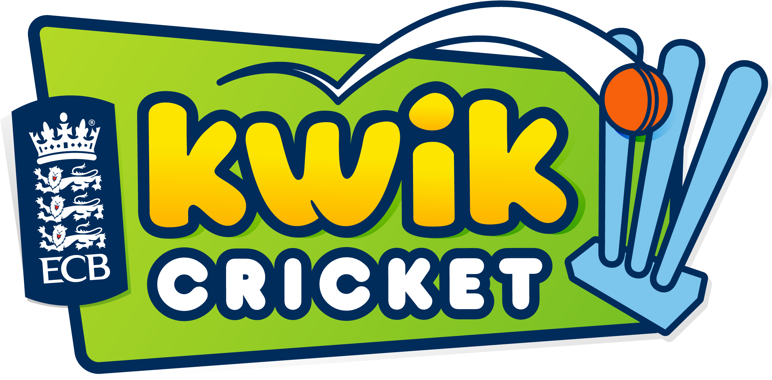 Cricket Clipart Action - Kwik Cricket - Png Download (2588x1276), Png Download