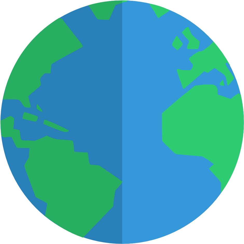 Inclusive - World Flat Design Png Clipart (1024x1024), Png Download