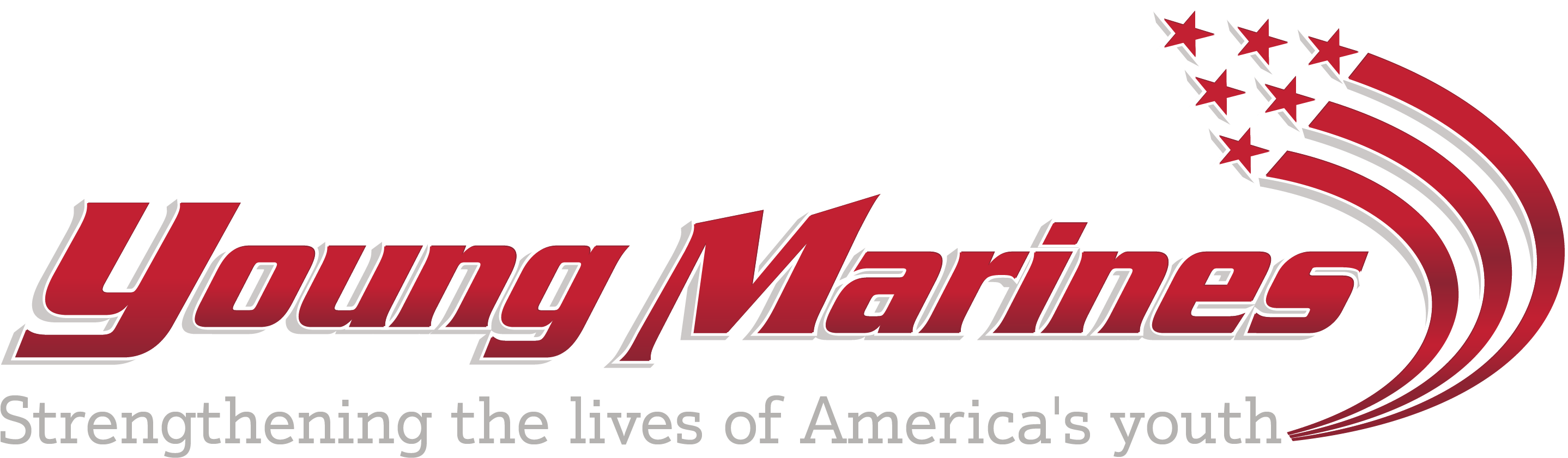 Logo Primary Blend Tag Png - Happy Birthday Young Marines Clipart (2883x841), Png Download