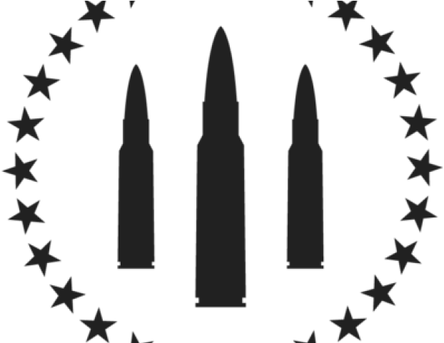 Ammunition Clipart Bullet - Circle Of Stars Clipart - Png Download ...