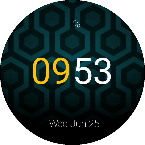 Cool Honey Watch Face Preview Clipart (564x564), Png Download