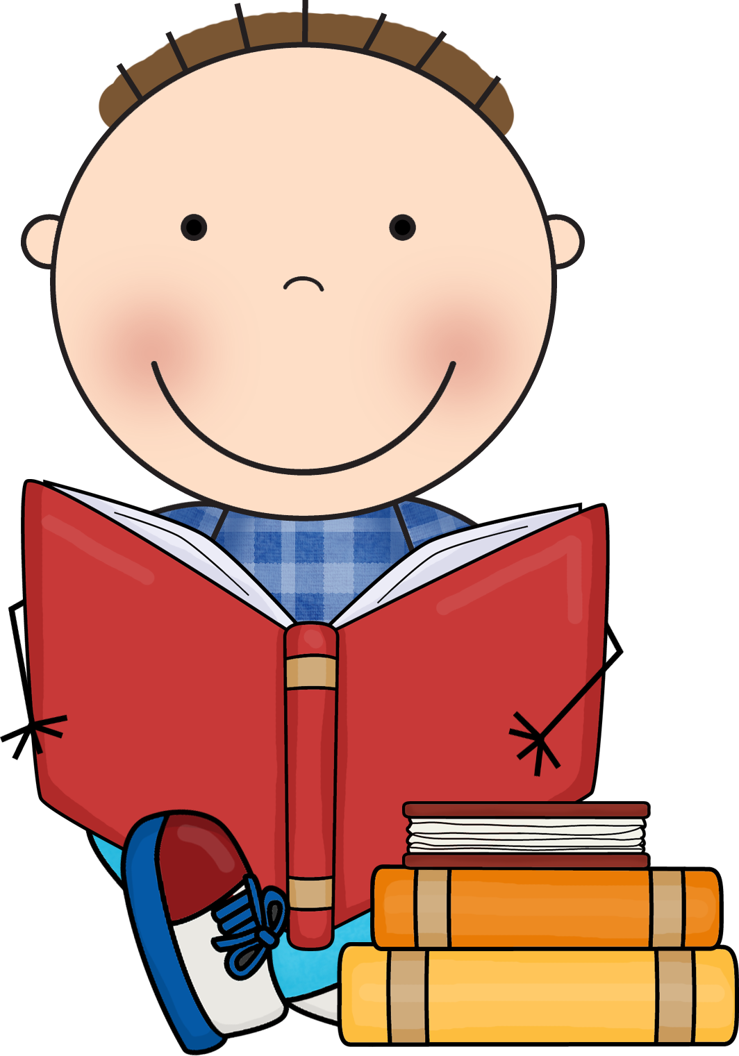 Clipart Reading Independent Practice - Scrappin Doodles Clipart - Png Download (1064x1521), Png Download