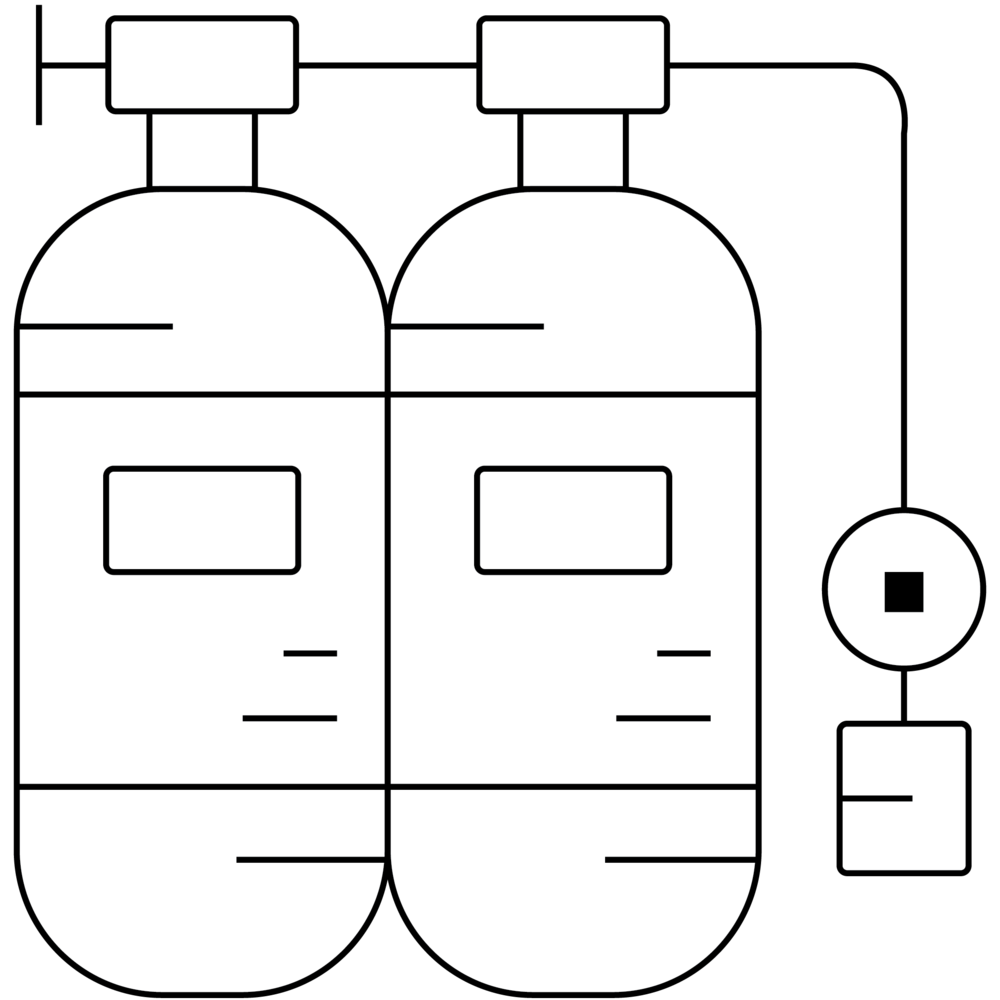 Diving - Scuba Diving Clipart (1000x1000), Png Download