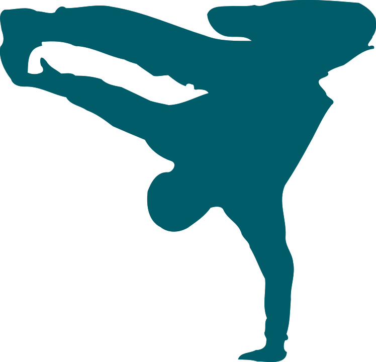 Studio Clipart Index - Hip Hop Silhouette Png Transparent Png (748x720), Png Download