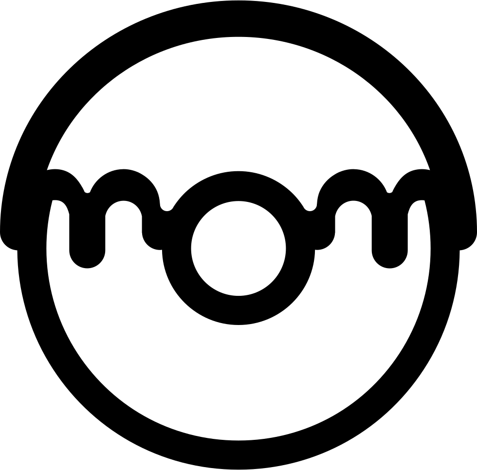 Donut With Sugar Cover Comments - Doughnut Clipart (980x966), Png Download