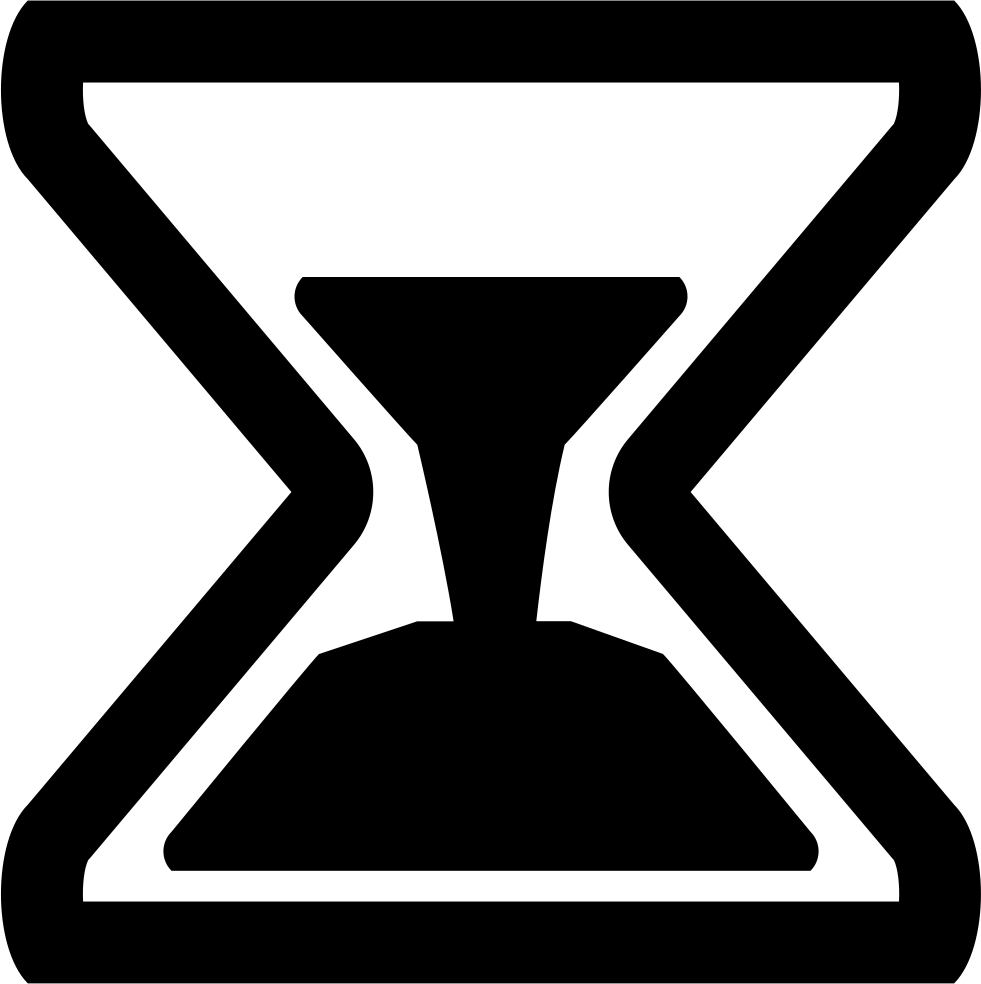 Hourglass Clipart Svg - Hourglass - Png Download (981x984), Png Download