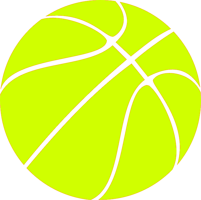 Sports Instruction And Tryouts Svg Free Basketball Ball Yellow Png