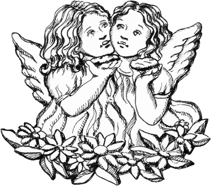 Angels & Cookies - Logo Clipart (737x737), Png Download