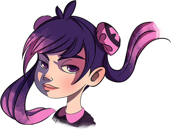 Maki-chan - Cartoon Clipart (702x480), Png Download