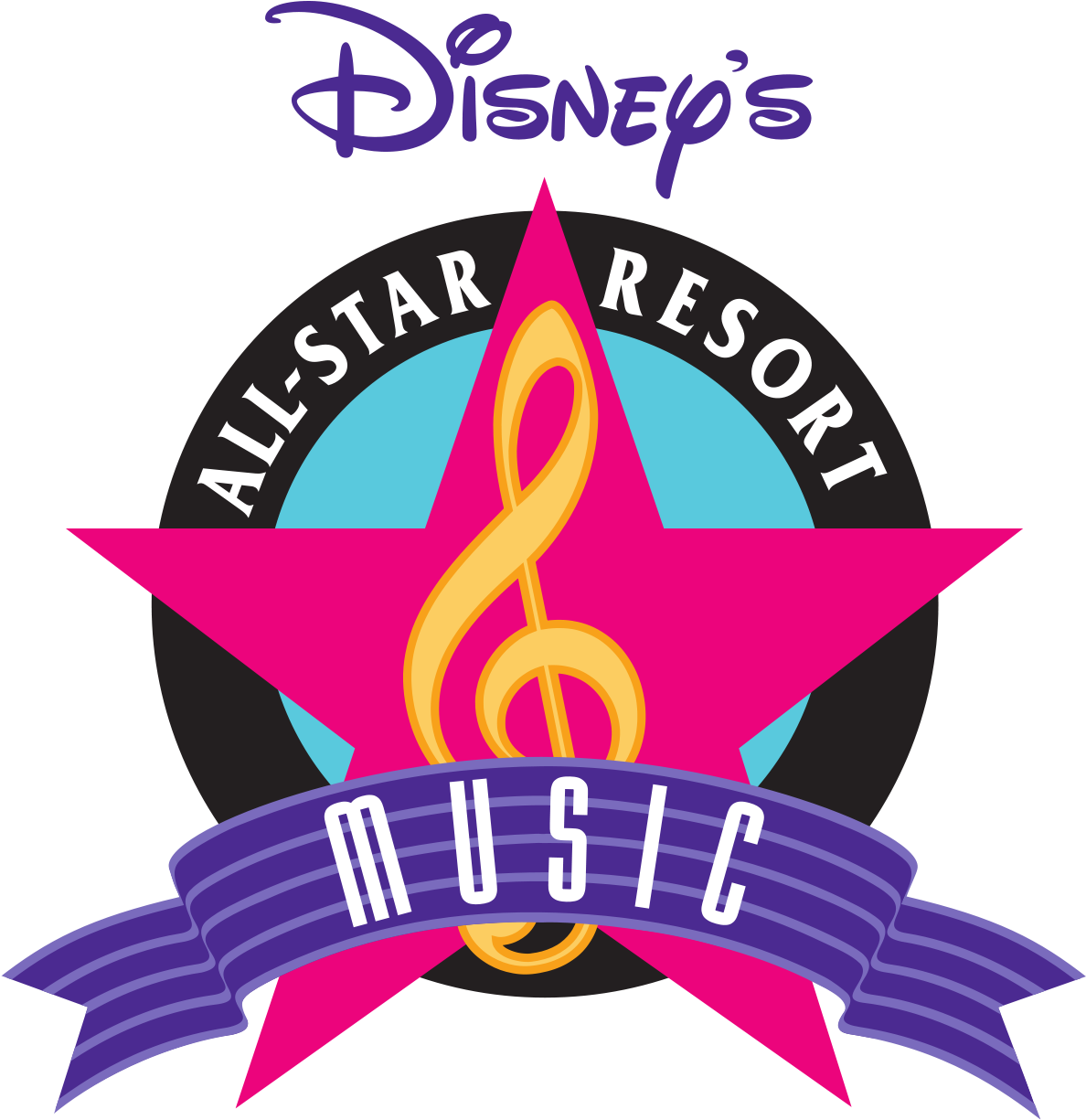 All Star Music Resort Logo Clipart (1200x1224), Png Download