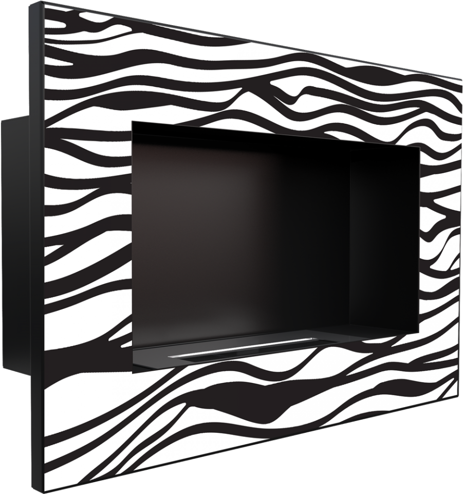 Home - @ Biokominek Delta Zebra Czarny Biały + Biopaliwo Clipart (960x960), Png Download