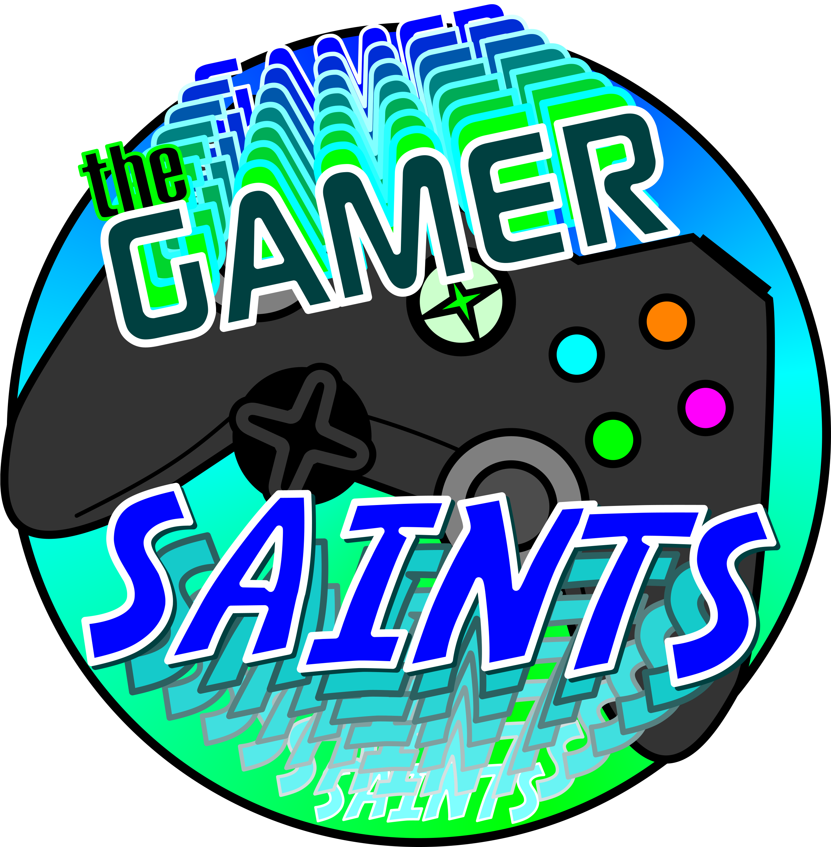 Logo Created For The Gamer Saints Lego League Team Clipart (2737x2797), Png Download