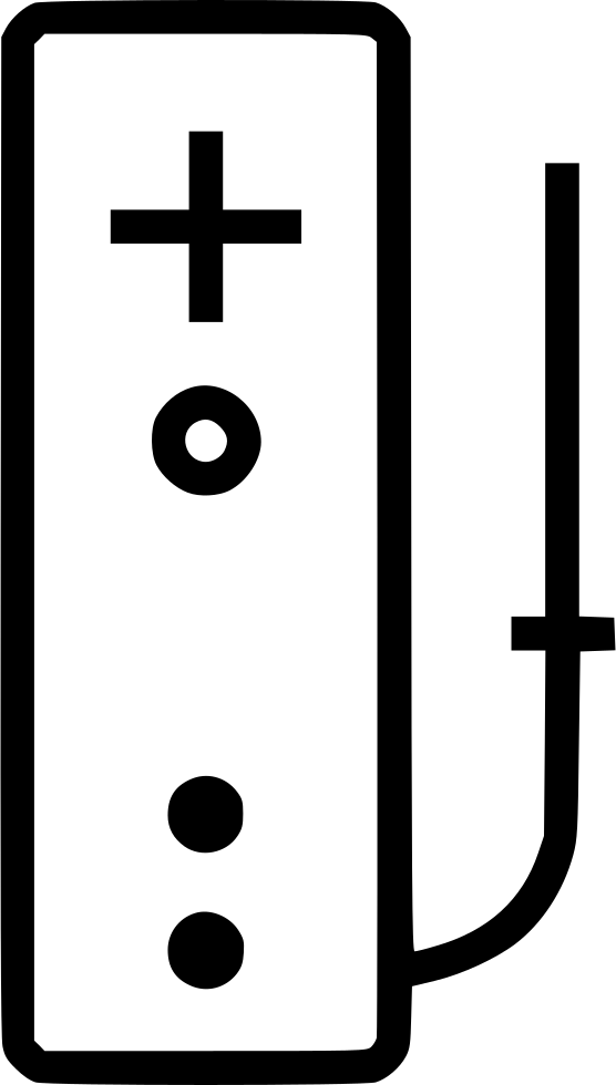 Wii U Controller Video Gaming Comments - Game Controller Clipart (556x980), Png Download