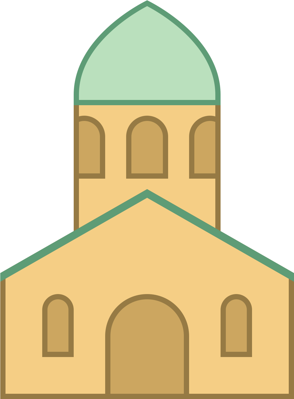 Jpg Freeuse Church Steeple Clipart - Icon - Png Download (1600x1600), Png Download