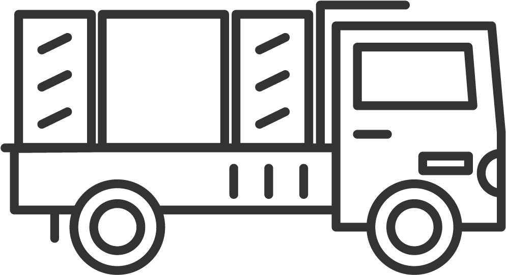 Service Trucks Icon - Truck Tracking Icon Clipart (1000x545), Png Download
