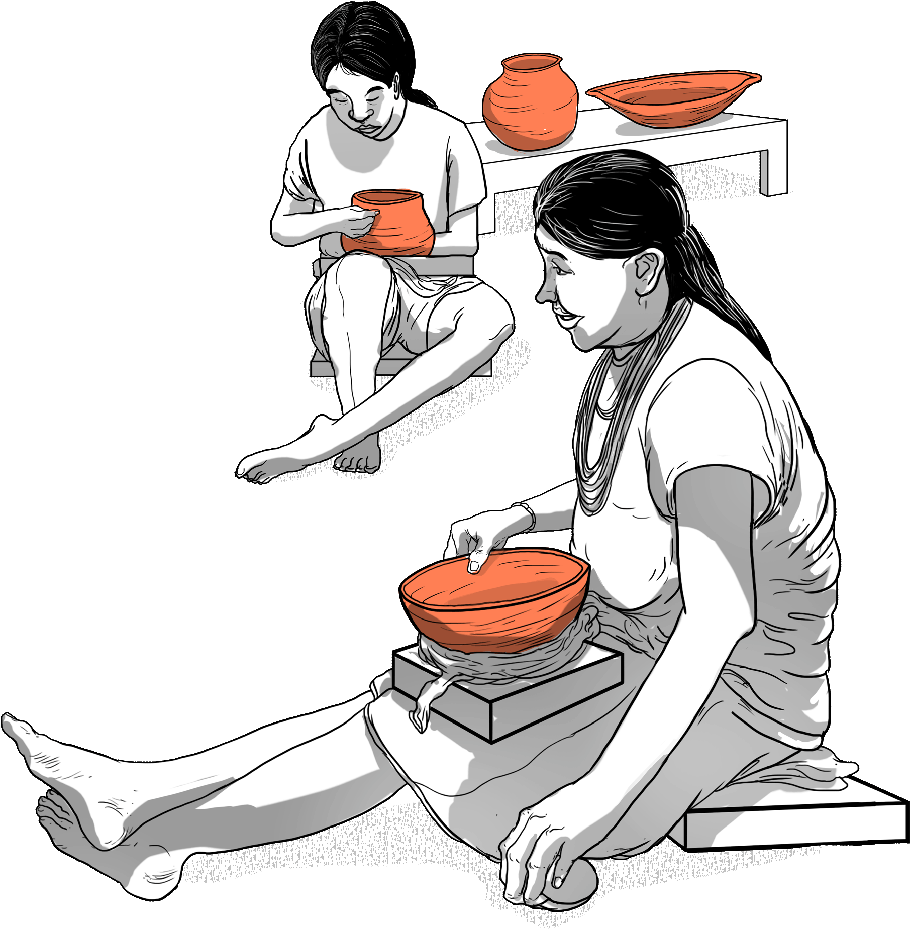 Royalty Free Download Reviving Culture Frontlines A - Cartoon Clipart (1895x1920), Png Download