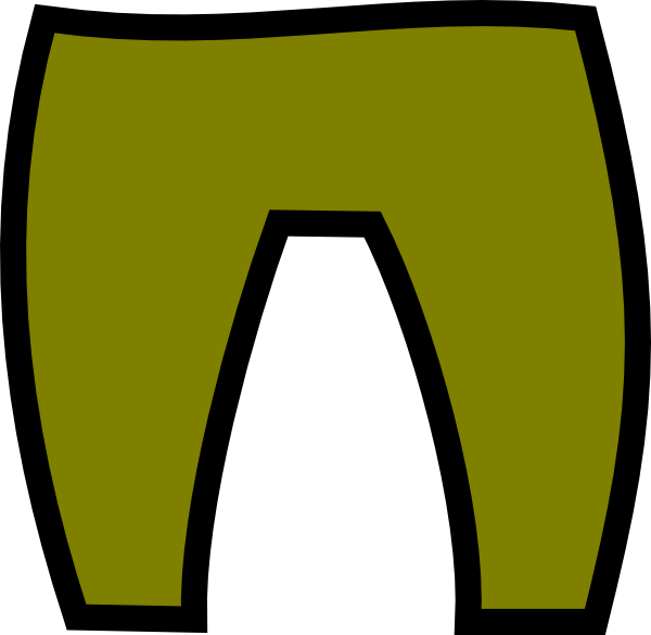 Pants Clipart (600x585), Png Download