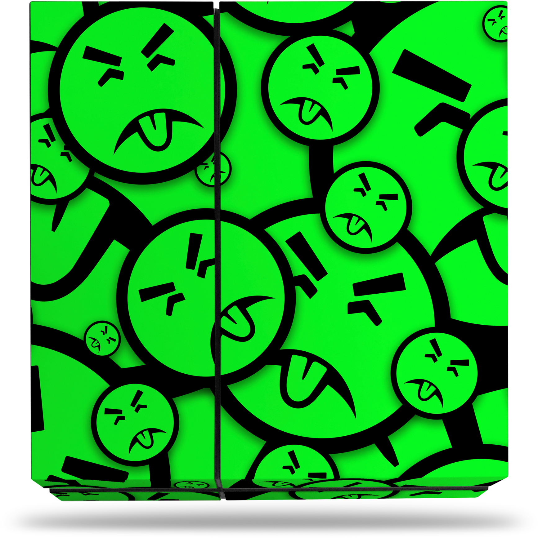 Sony Ps4 Mr - Clean / Dirty Smiley Face & Mr. Yuck Face - Dishwasher Clipart (2048x1815), Png Download