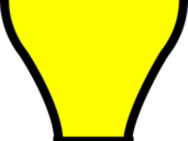 Bright Clipart Lightbulb - Png Download (640x480), Png Download