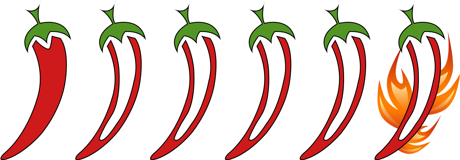 Jalapeno Clipart Chili Garlic - Chilli And Garlic Png Transparent Png (1645x612), Png Download