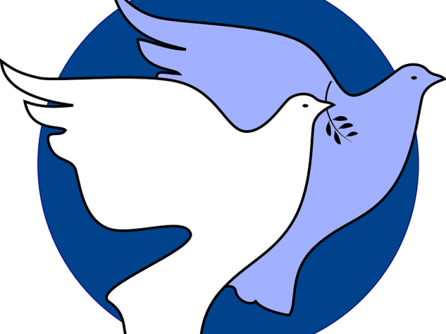 Dove Clipart Peace Sign - International Day Of Peace Chart - Png Download (640x480), Png Download