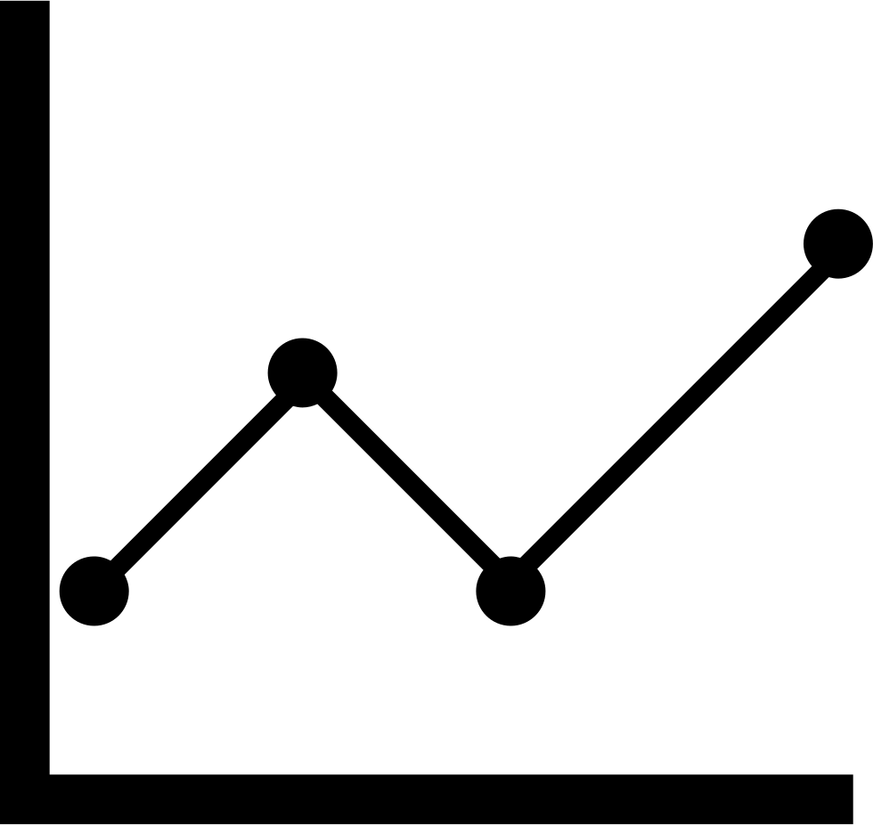 Tile Line Chart Svg Png Icon Free Download - Line Chart Free Vector Clipart (980x926), Png Download