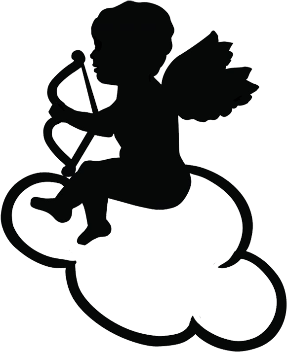 Cupid On A Cloud - Sinbo Saç Şekillendirici Clipart (757x886), Png Download