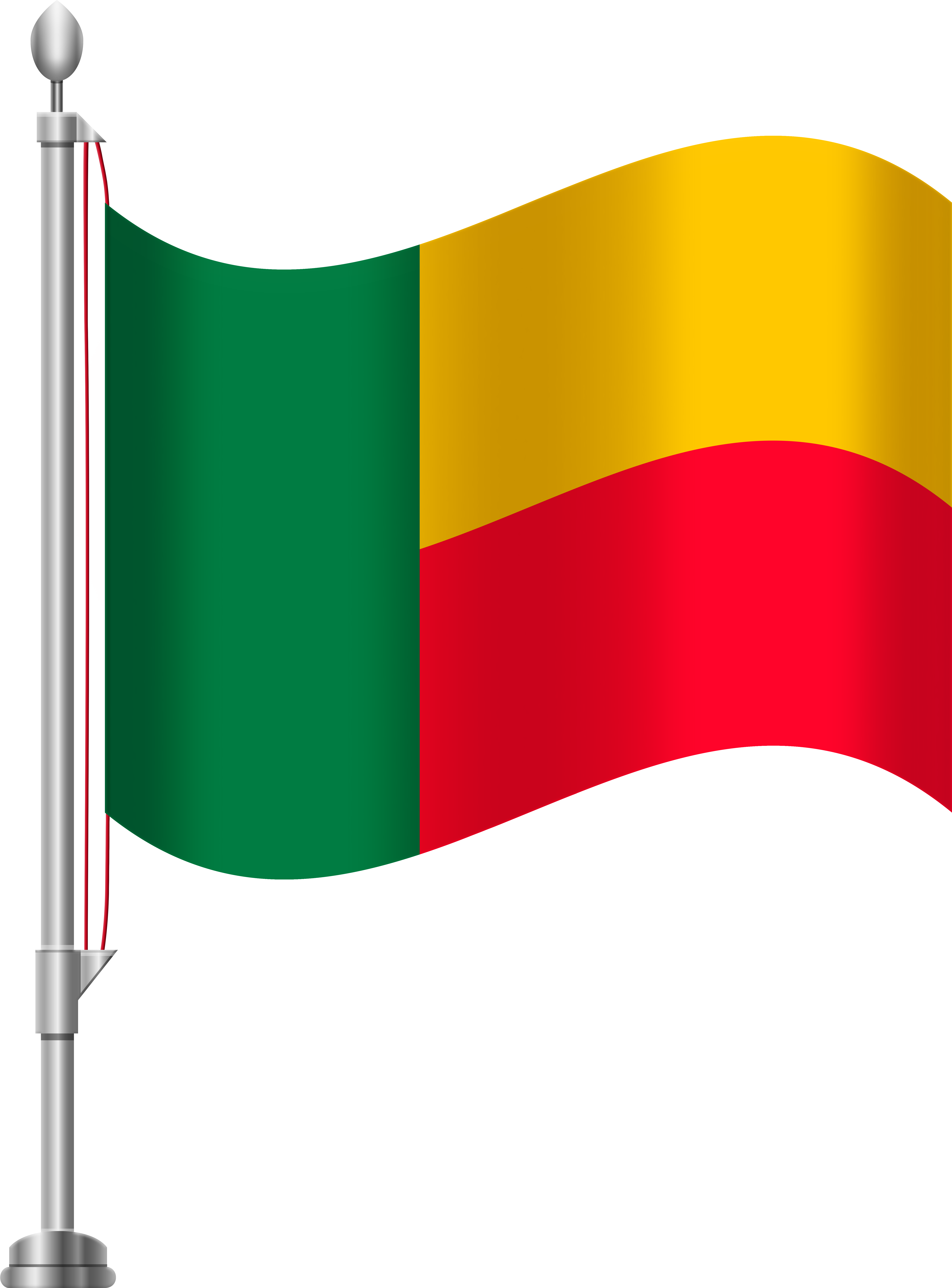 Benin Flag Png Clip Art Transparent Png (6141x8000), Png Download