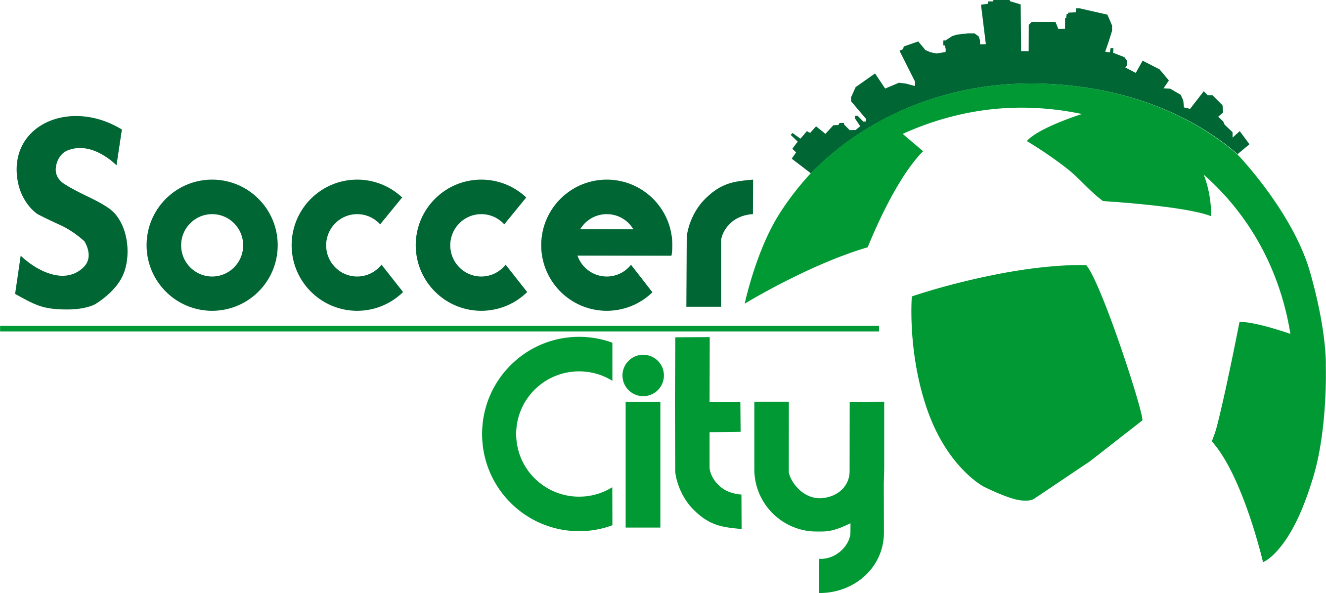 En Soccer City Vives Tu Experiencia Como Futbolista - Soccer City Miami Clipart (2682x1200), Png Download
