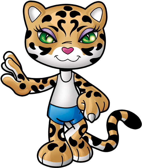 La Jaguar Es “nuna”, Y Fue Elegida Por Ser Un Animal - Mascotas De Los Juegos Suramericanos 2018 Clipart (650x650), Png Download