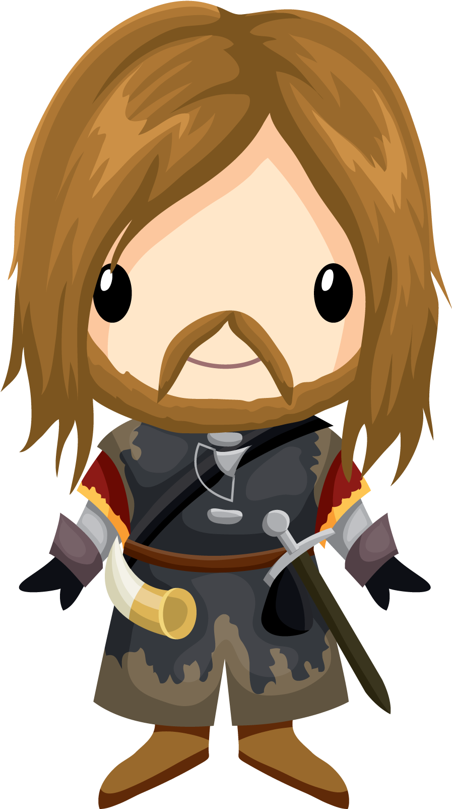 The Fellowship Of The Ring Book Tag Pages Unbound - Cartoon Clipart (1800x1800), Png Download