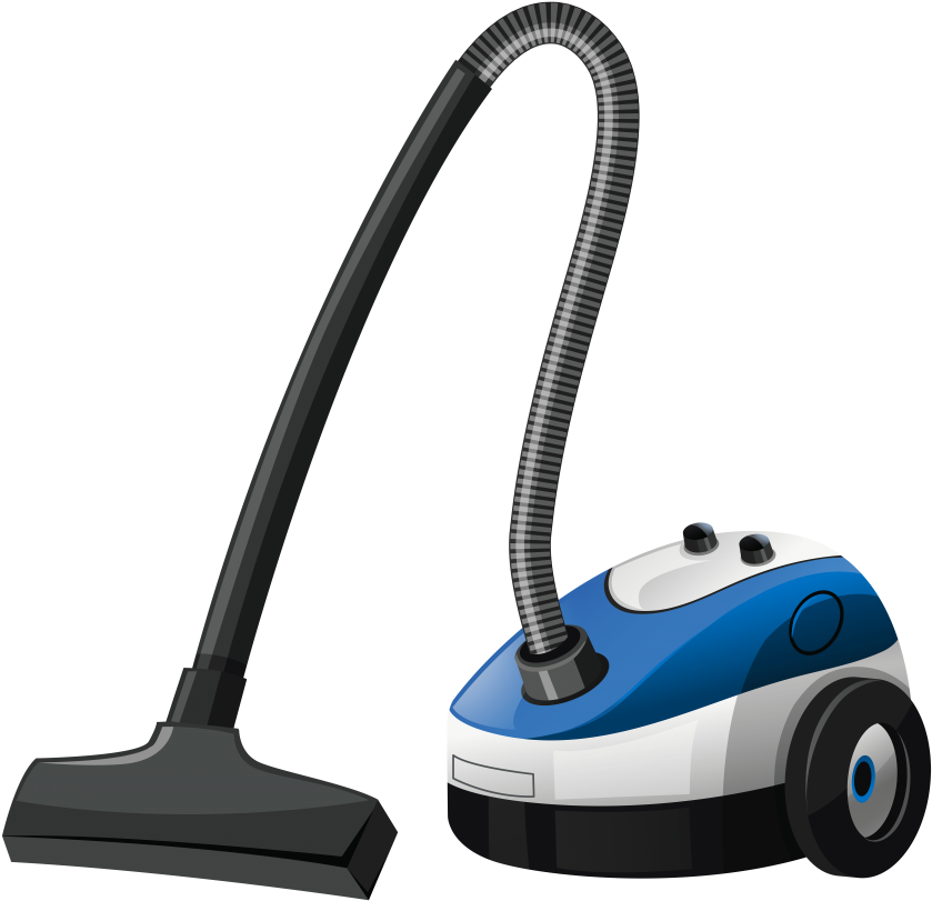 Blue Vacuum Cleaner Png - Vacuum Cleaner Png Clipart (850x822), Png Download