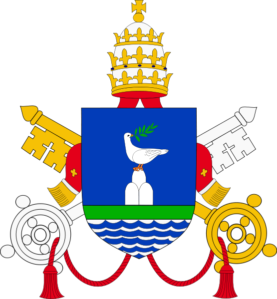 Encíclica Mediator Dei - Pope Pius Xii Coat Of Arms Clipart (555x599), Png Download