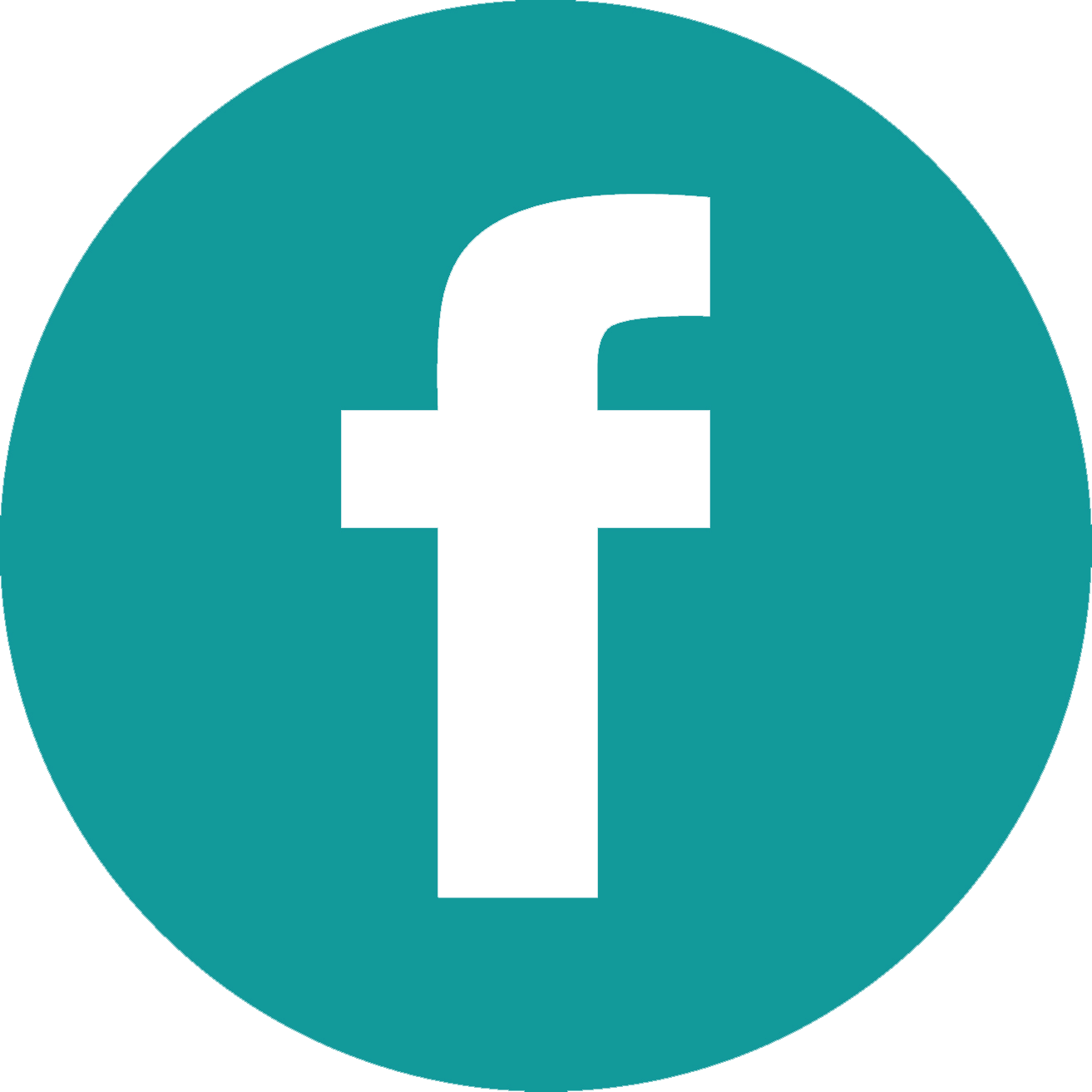 Facebook Silhouette Logo - Transparent Facebook Logo Vector Clipart (1313x1313), Png Download