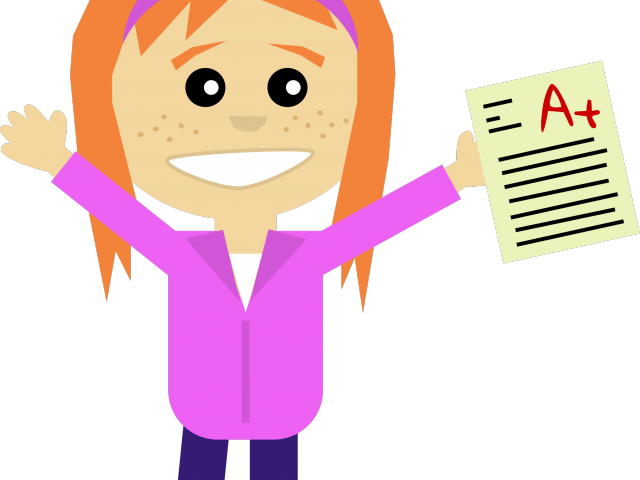 Volcano Clipart Happy - Happy Student Clipart - Png Download (640x480), Png Download