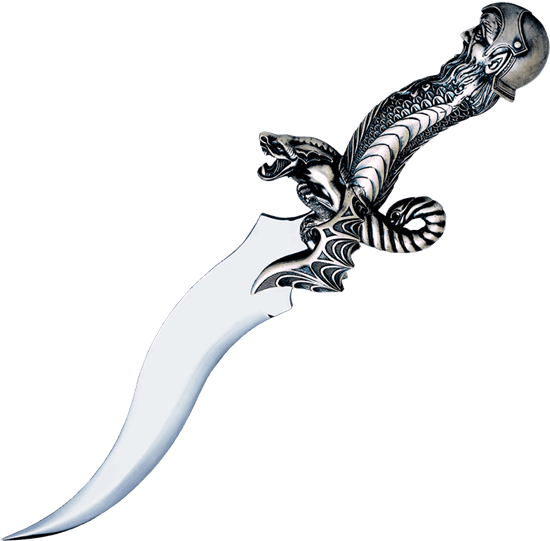 Merlin The Magician Dagger By Marto - Fantasy Dagger Png Clipart (555x555), Png Download