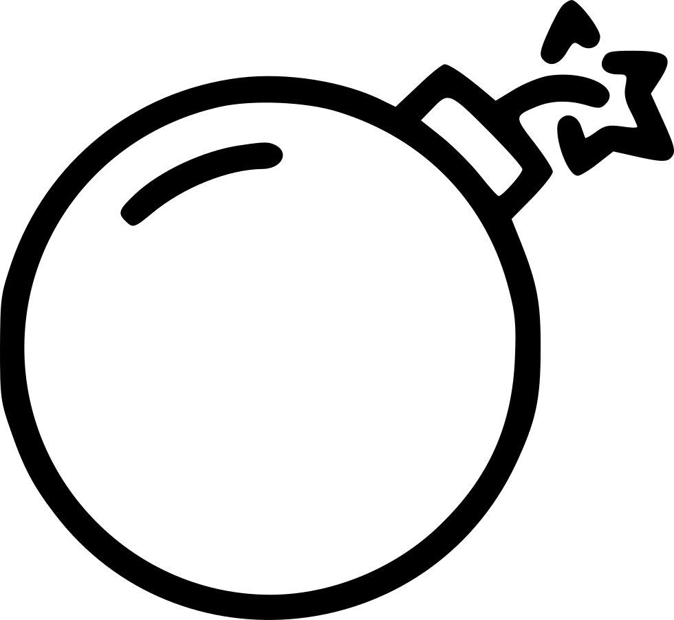 Bomb Comments - Portable Network Graphics Clipart (980x902), Png Download