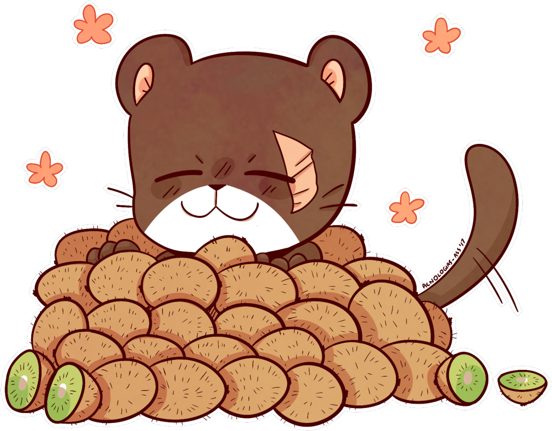 Pantherlily And Kiwi Clipart (1280x1138), Png Download